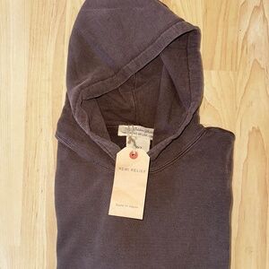 NWT Remi Relief Special Processing Hoodie Men's Large - Made in Japan